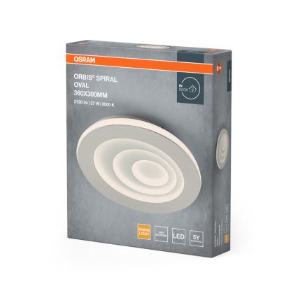 Osram - Plafonnier ORBIS SPIRAL LED/27W/230V