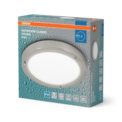 Osram - Plafonnier pour salle de bains BATHROOM CLASSIC 1x E27/15W/230V Ø 31 cm IP44