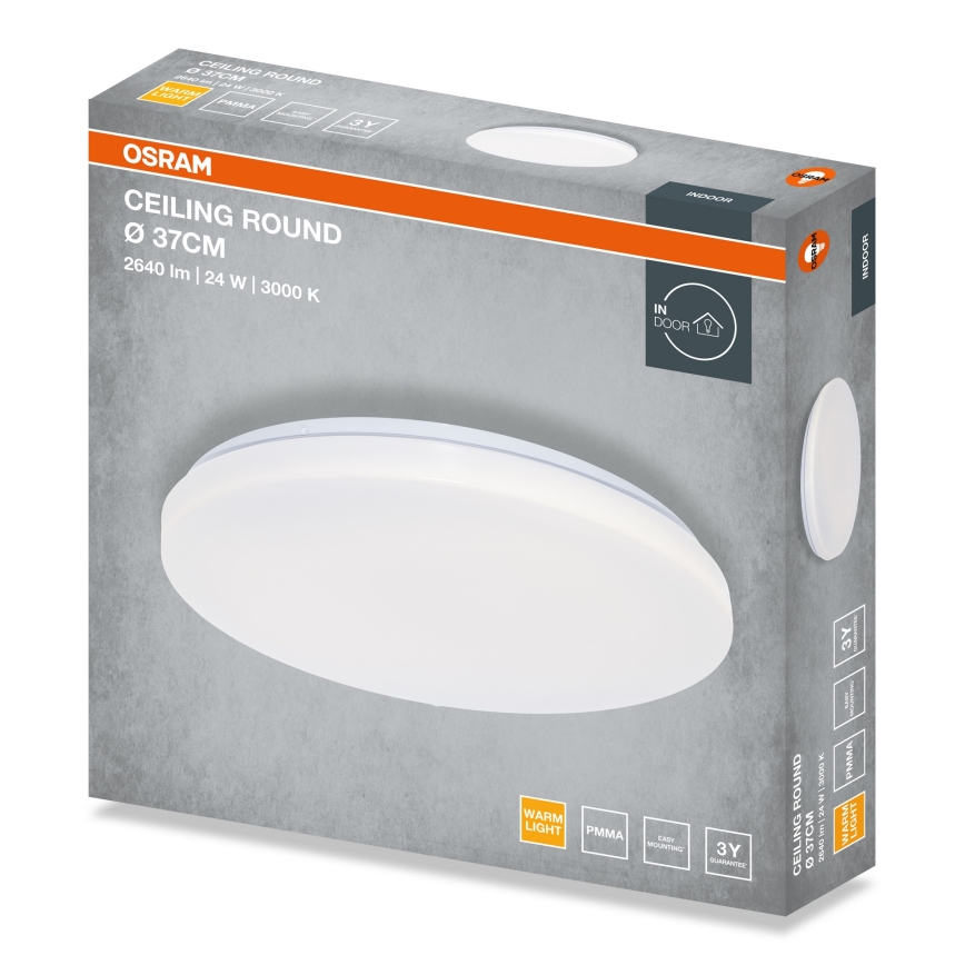 Osram - Plafonnier ROUND LED/24W/230V Ø 37 cm