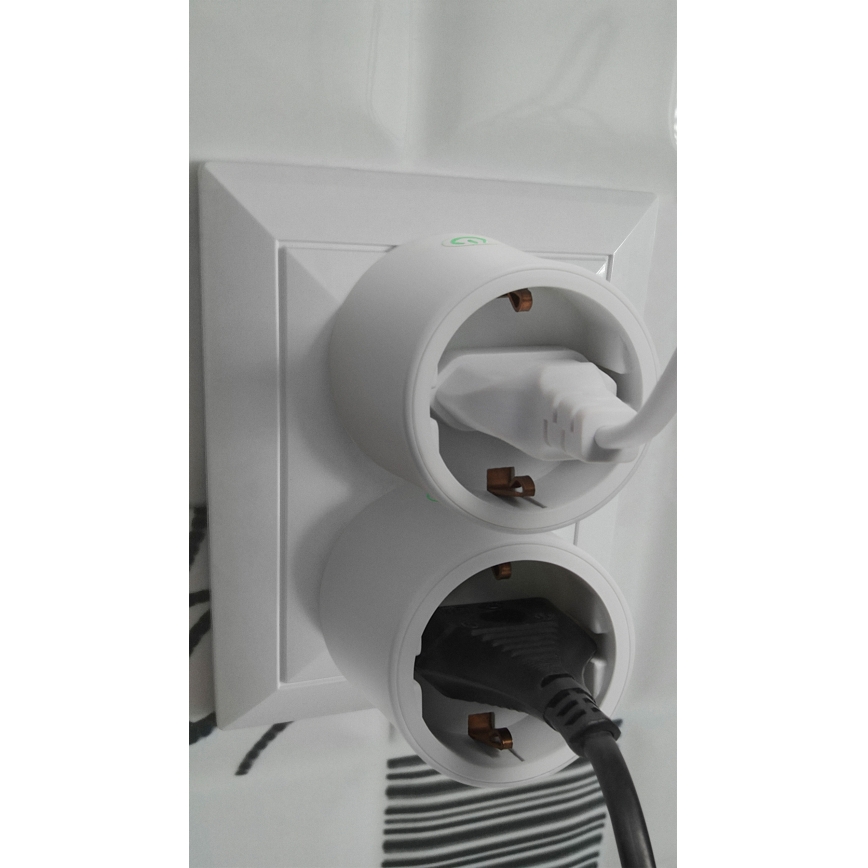 Osram - Prise connectée SMART+ MATTER SCHUKO 2300W/230V/10A Wi-Fi blanche