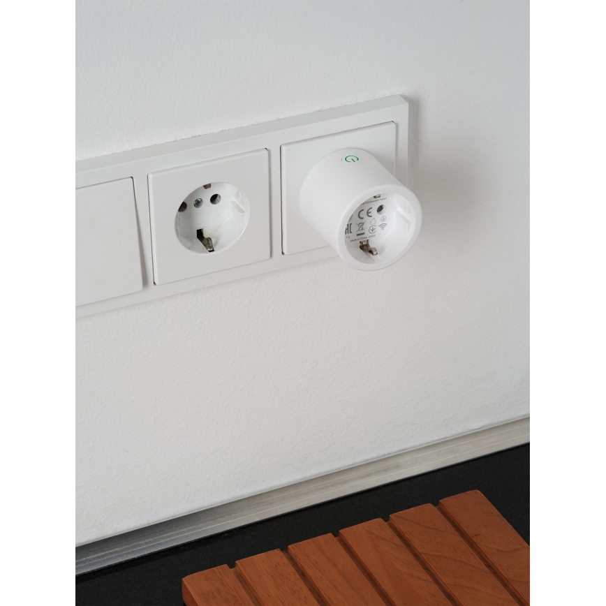 Osram - Prise connectée SMART+ MATTER SCHUKO 2300W/230V/10A Wi-Fi blanche