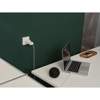 Osram - Prise connectée SMART+ MATTER SCHUKO 2300W/230V/10A Wi-Fi blanche