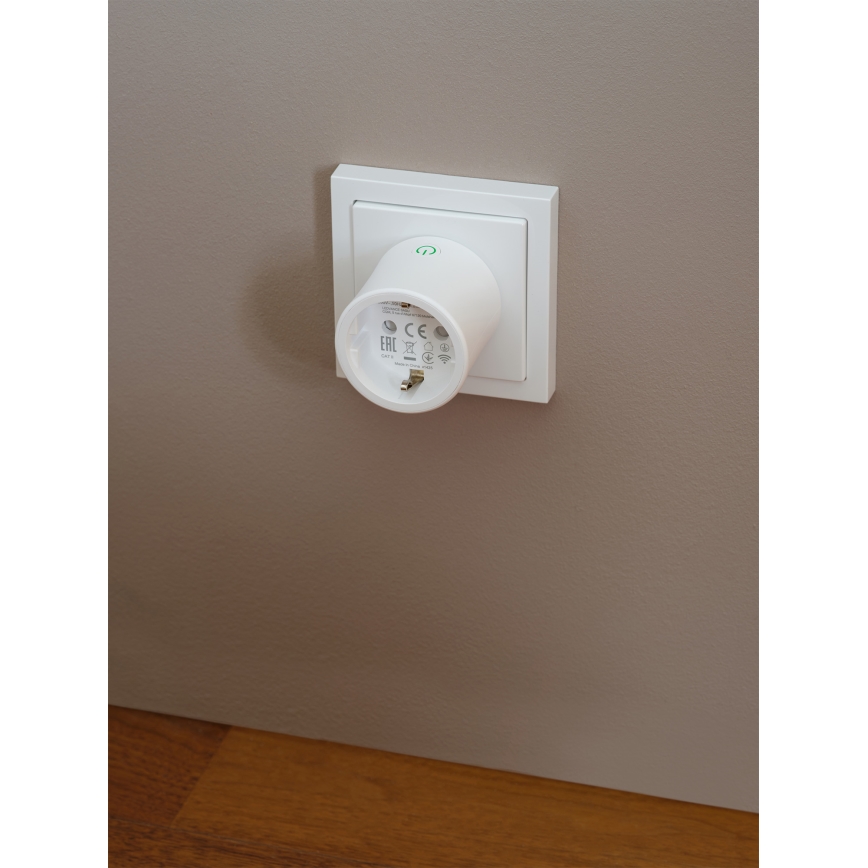 Osram - Prise connectée SMART+ MATTER SCHUKO 2300W/230V/10A Wi-Fi blanche