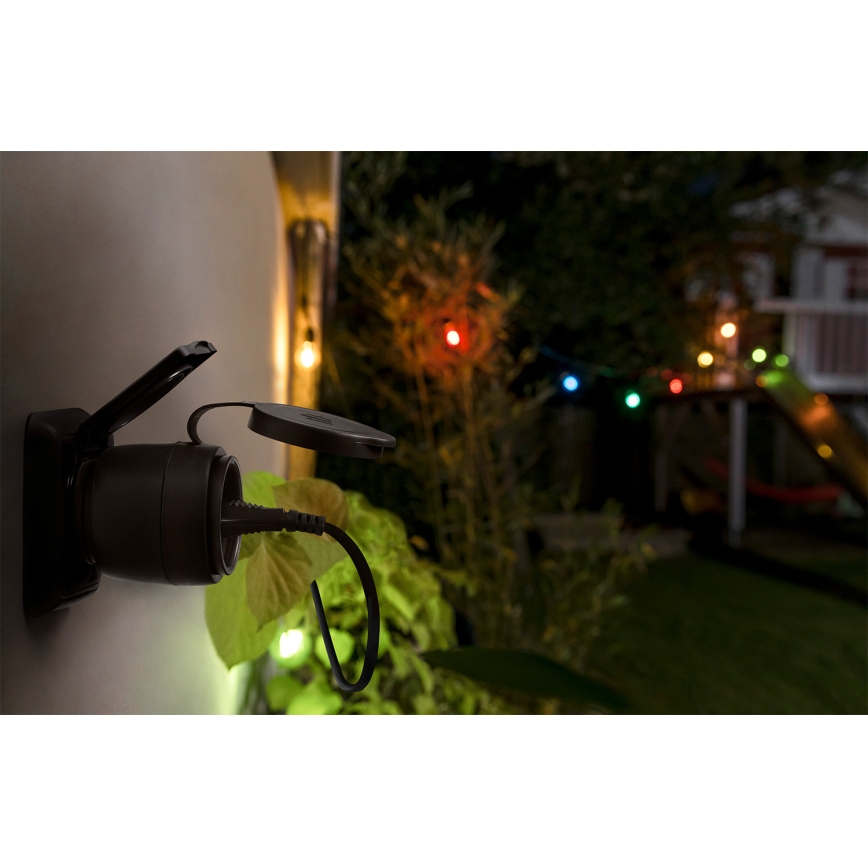 Osram - Prise extérieure intelligente SMART+ SCHUKO 3680W/230V/16A IP44