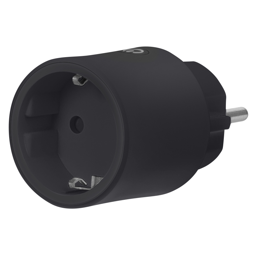 Osram - Prise intelligente SMART+ MATTER Schuko 2300W/230V/10A Wi-Fi noire