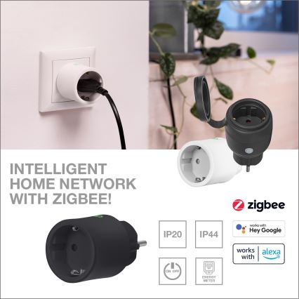 Osram - Prise intelligente SMART+ SCHUKO 2300W/230V/10A blanche