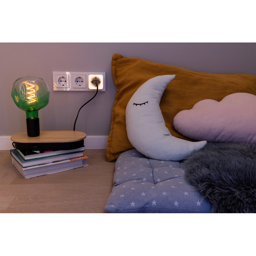 Osram - Prise SCHUKO dimmable à LED avec veilleuse SMART+ NIGHTLIGHT 3680 W/230 V Wi‑Fi