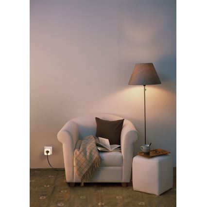 Osram - Prise SCHUKO dimmable à LED avec veilleuse SMART+ NIGHTLIGHT 3680 W/230 V Wi‑Fi