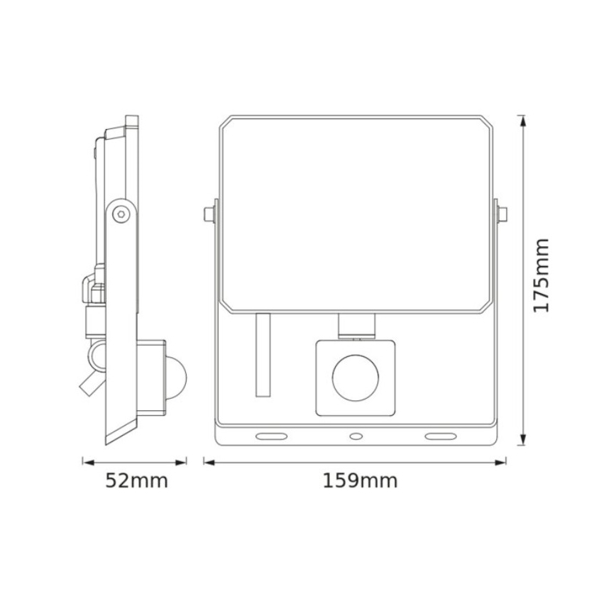 Osram - Projecteur LED avec détecteur FLOODLIGHT LED/30W/230V 3000K IP65