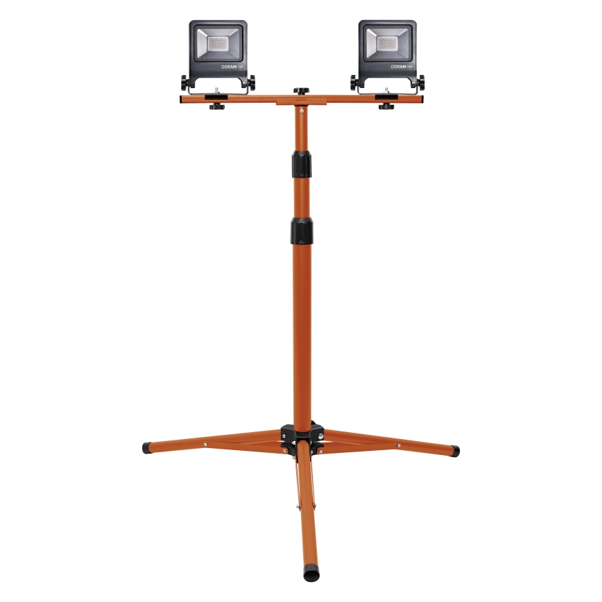 Osram - Projecteur LED avec support TRIPOD 2xLED/20W/230V 4000K IP65 orange/anthracite