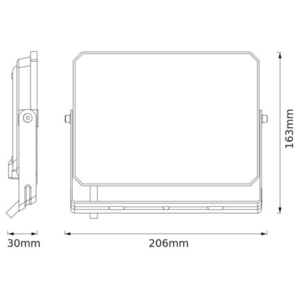 Osram - Projecteur LED d'extérieur 50W/230V 4000K IP65