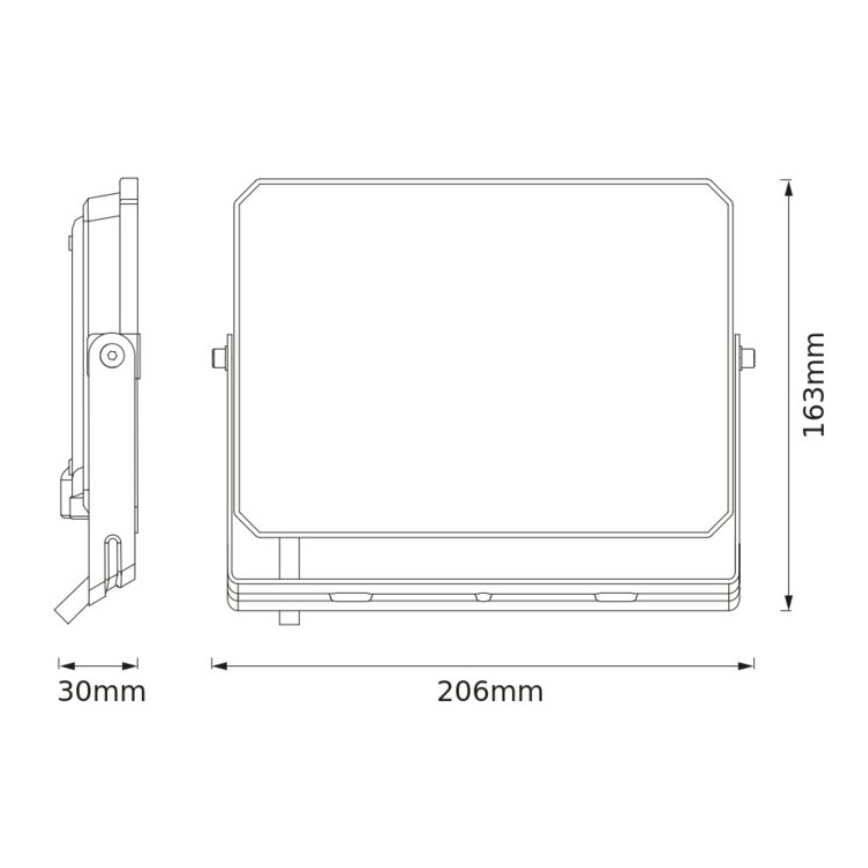 Osram - Projecteur LED d'extérieur 50W/230V 4000K IP65