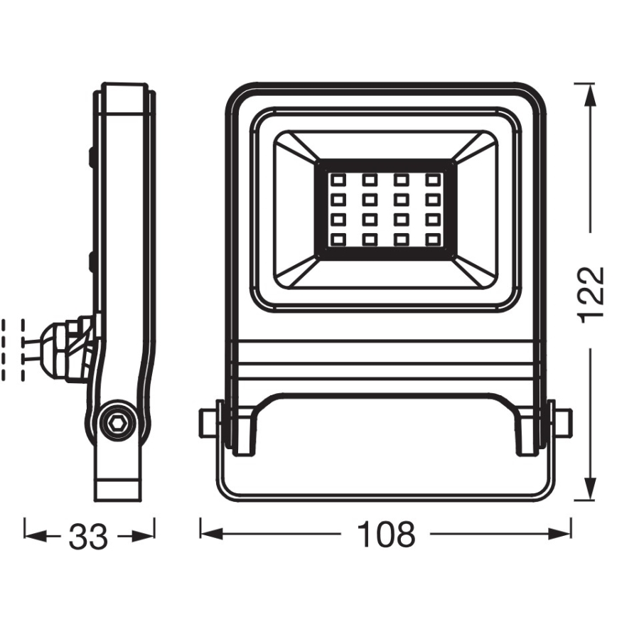 Osram - Projecteur LED ENDURA LED/10W/230V 3000K IP65