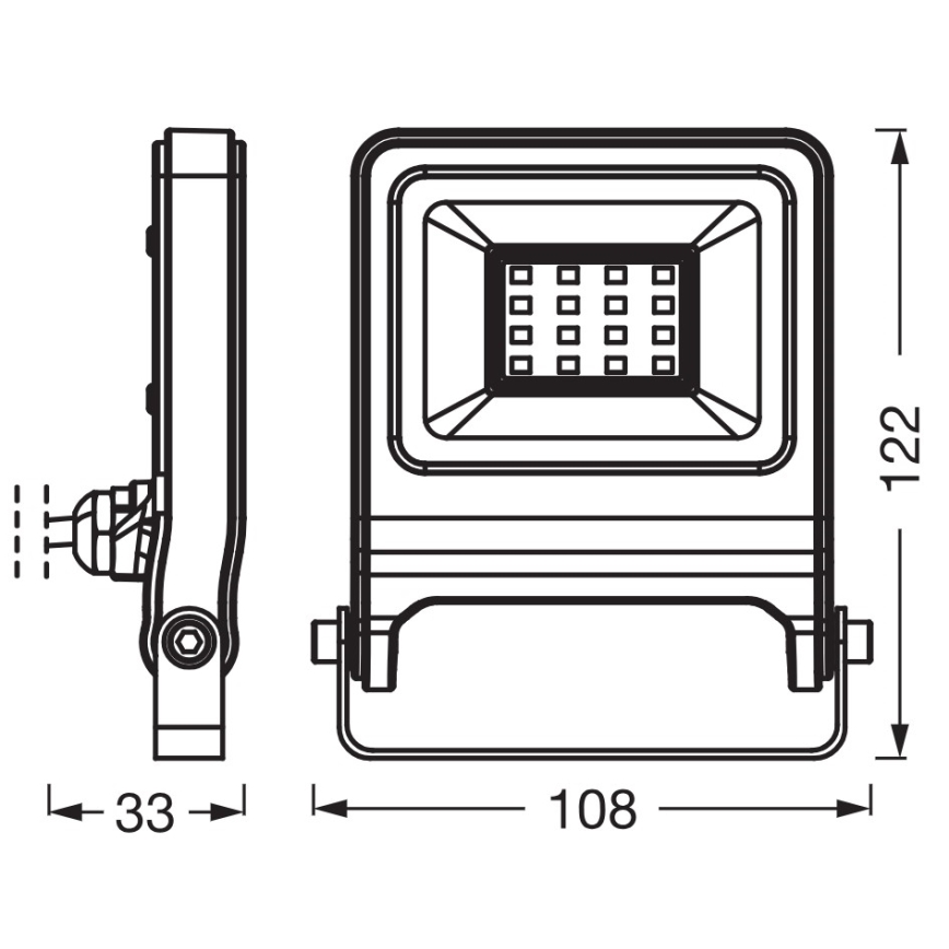 Osram - Projecteur LED ENDURA LED/10W/230V 3000K IP65