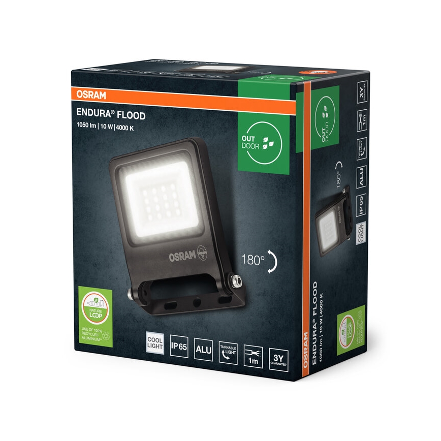 Osram - Projecteur LED ENDURA LED/10W/230V 4000K IP65