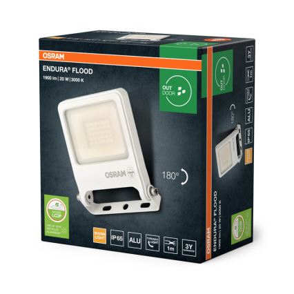 Osram - Projecteur LED ENDURA LED/20W/230V 3000K IP65