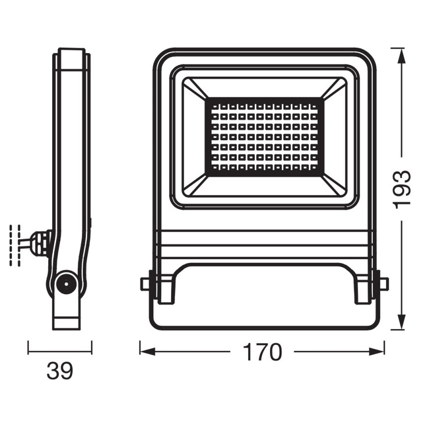 Osram - Projecteur LED ENDURA LED/50W/230V 3000K IP65