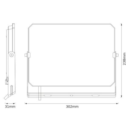Osram - Projecteur LED FLOODLIGHT 100 W, 230 V, 6500 K, IP65