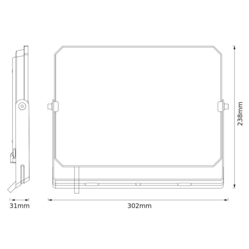Osram - Projecteur LED FLOODLIGHT LED/100W/230V 3000K IP65