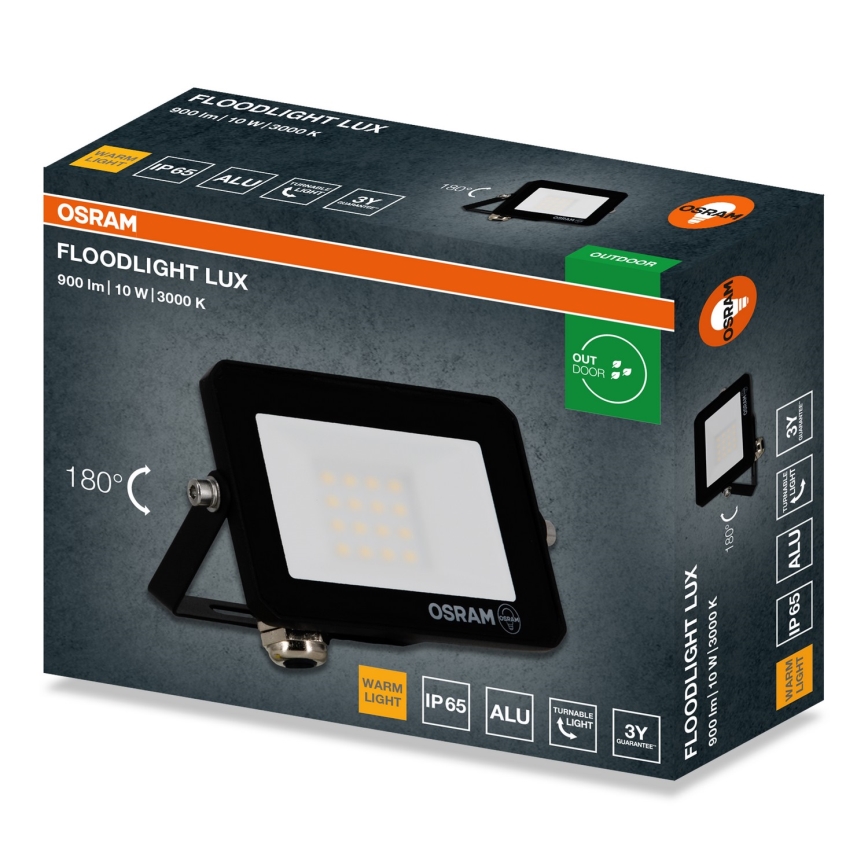 Osram - Projecteur LED FLOODLIGHT LED/10W/230V 3000K IP65