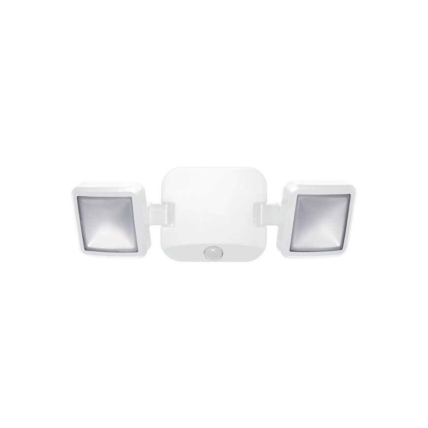 Osram - Projecteur mural d'extérieur à LED avec détecteur BATTERY 2xLED/5W/4xD IP54