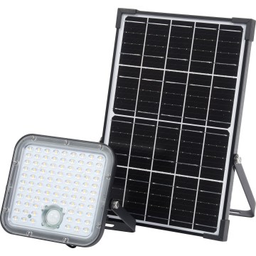 Osram - Projecteur solaire LED dimmable avec capteur ENDURA LED/30W/6,4V 4000K IP65 noir + télécommande