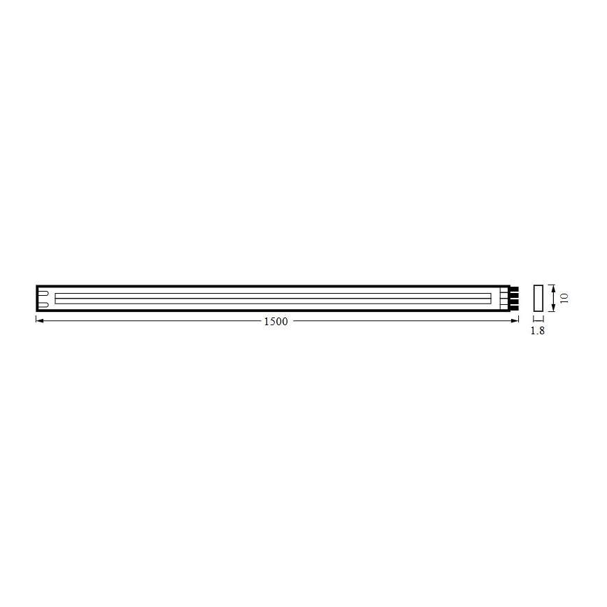 Osram - Ruban LED dimmable FLEX COB 1,5m LED/13W/230V 2700-6500K + télécommande
