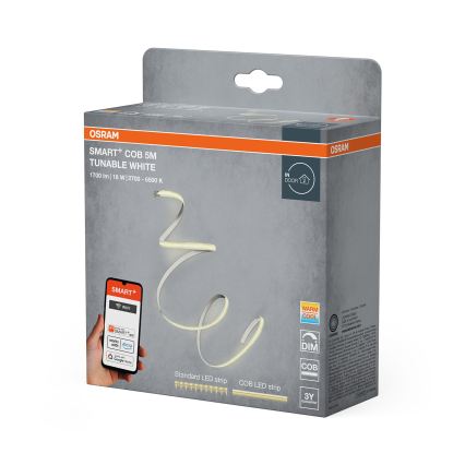 Osram - Ruban LED dimmable SMART+ COB 5m LED/18W/230V 2700-6500K Wi-Fi