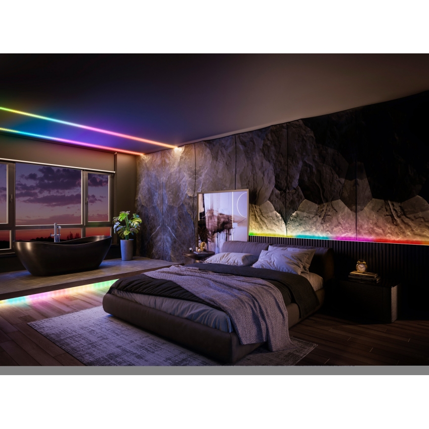 Osram - Ruban LED RGB dimmable SMART+ MAGIC FLEX 5 m LED/24W/230V Wi-Fi + télécommande