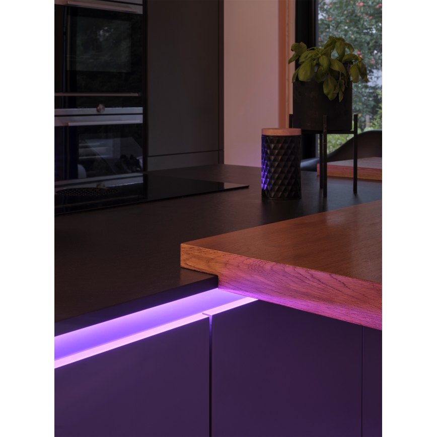 Osram - Ruban LED RGB dimmable SMART+ MAGIC 3 m, 22 W, 230 V, Wi‑Fi + télécommande