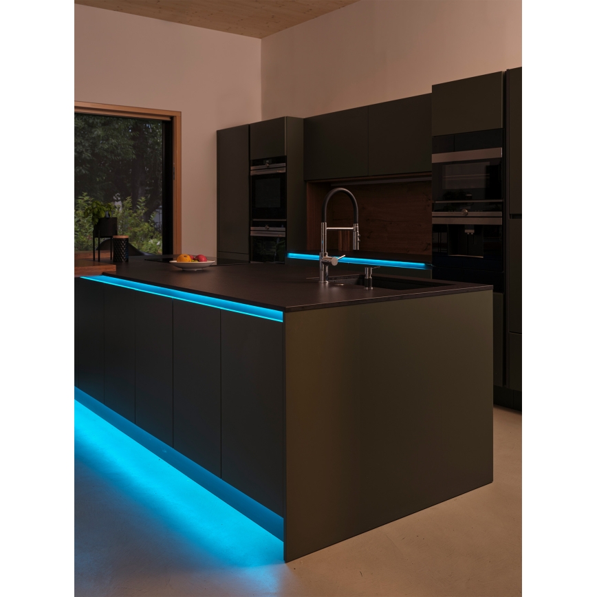 Osram - Ruban LED RGB dimmable SMART+ MAGIC 3 m, 22 W, 230 V, Wi‑Fi + télécommande