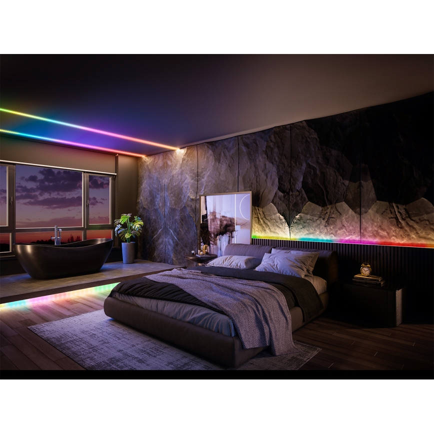 Osram - Ruban LED RVB dimmable SMART+ MAGIC 5m LED/35W/230V Wi-Fi + télécommande