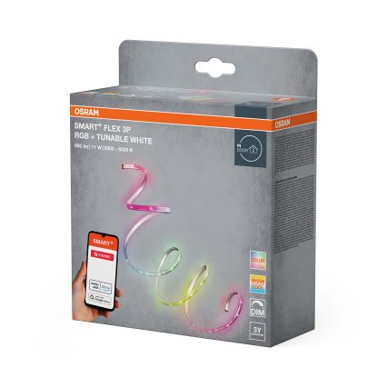 Osram - Ruban LED RGB+TW dimmable SMART+ FLEX 1,8m LED/11W/230V 2000-6500K