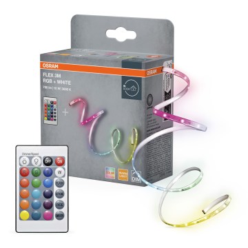 Osram - Ruban LED RGBW dimmable FLEX 3m LED/10W/230V + télécommande