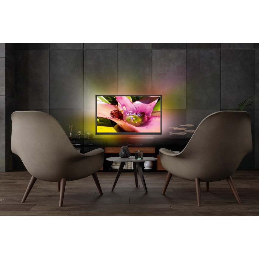 Osram - Bande LED RGB dimmable pour téléviseur FLEX AUDIO 2m LED/3,6W/5V + télécommande
