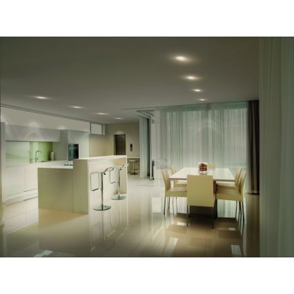 Osram - Spot LED encastré 1xGU10/4,3W/230V 2700K IRC 90 blanc