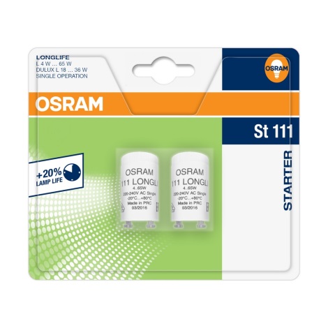 Osram - Starter pour Lampe fluorescente ST111 4-65W/230V