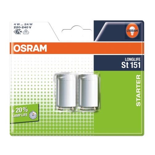 Osram - Starter pour Lampe fluorescente ST151 4-22W/230V