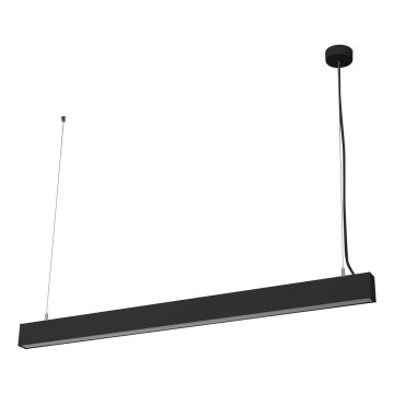 Osram - Suspension LED dimmable à câble OFFICE LINE LED/42W/230V 4000K 112,6 cm noire