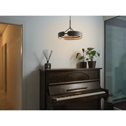 Osram - Suspension LED sur câble DECOR CURVE LED/33W/230V gris
