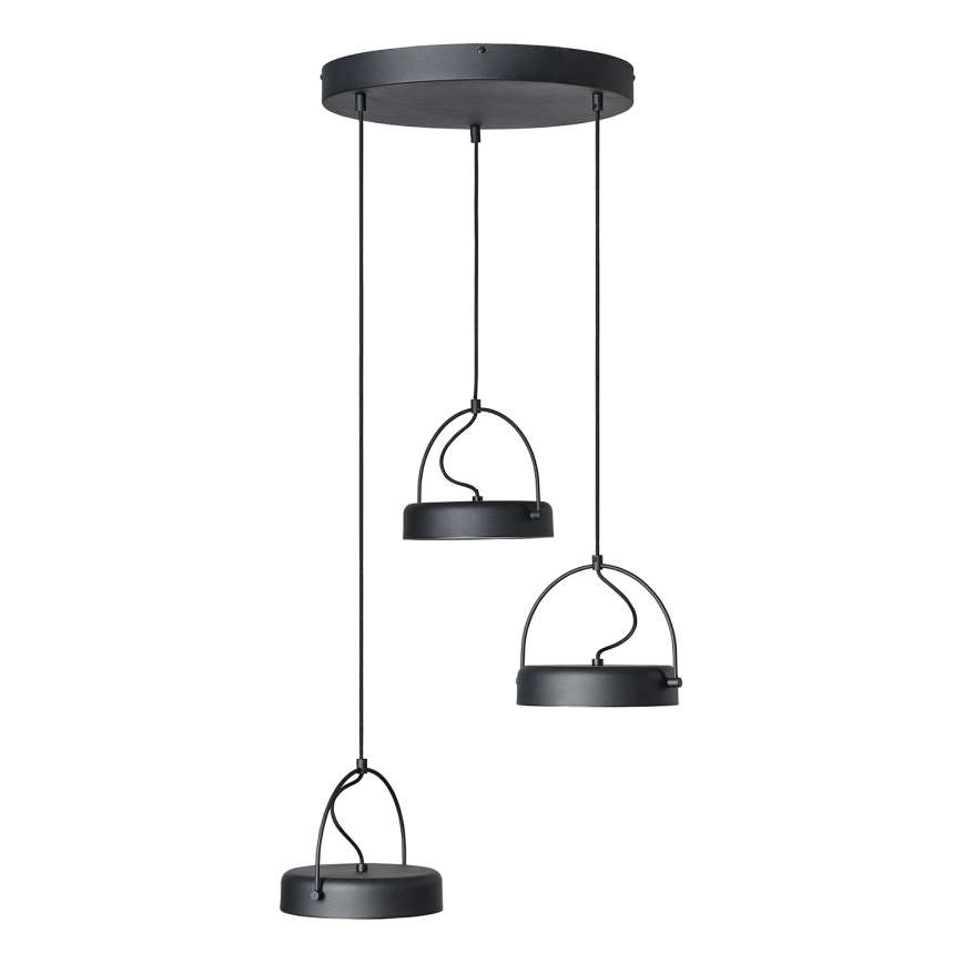Osram - Suspension LED sur câble DECOR PUCK 3xLED/12W/230V CRI 90 noir