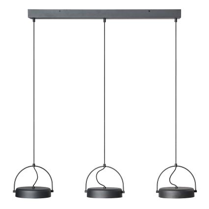 Osram - Suspension LED sur câble DECOR PUCK 3xLED/12W/230V noire