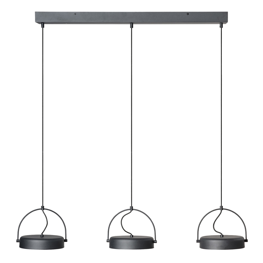 Osram - Suspension LED sur câble DECOR PUCK 3xLED/12W/230V noire