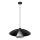 Osram - Suspension sur câble DECOR FLYING MUSHROOM 1xE27/25W/230V Ø 50 cm, noir