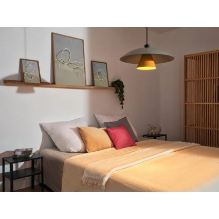 Osram - Suspension sur câble DECOR FLYING MUSHROOM 1xE27/25W/230V Ø 50 cm vert