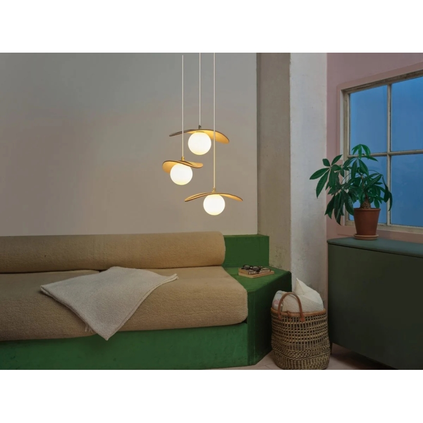 Osram - Suspension sur câble DECOR PEARL 3xG9/5W/230V beige