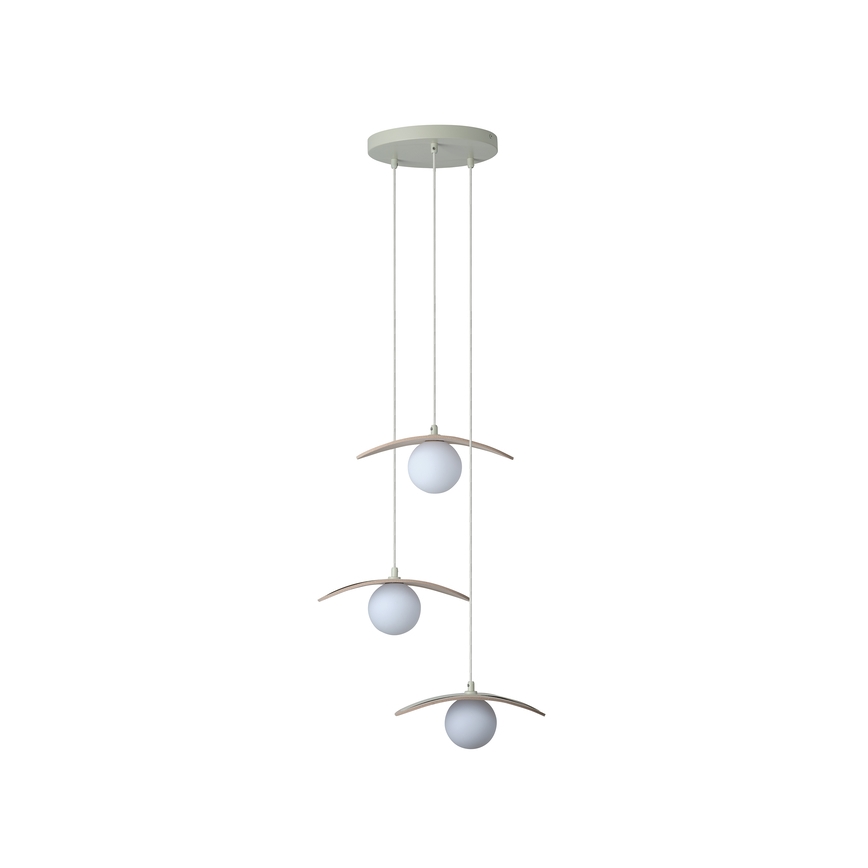 Osram - Suspension sur câble DECOR PEARL 3xG9/5W/230V beige
