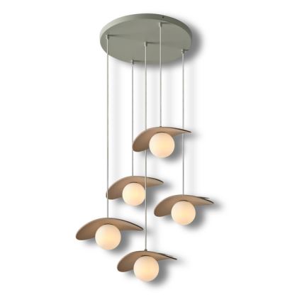 Osram - Suspension sur câble DECOR PEARL 5xG9/5W/230V beige