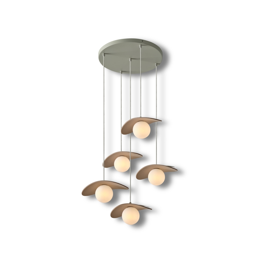 Osram - Suspension sur câble DECOR PEARL 5xG9/5W/230V beige