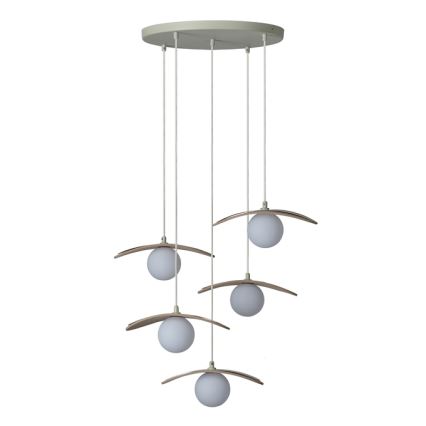 Osram - Suspension sur câble DECOR PEARL 5xG9/5W/230V beige